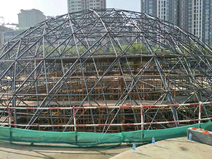 茂名球形网架钢结构施工
